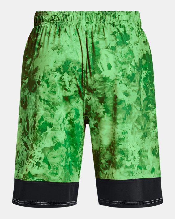 Men's UA Stretch Train Printed Shorts, Green, pdpMainDesktop image number 6